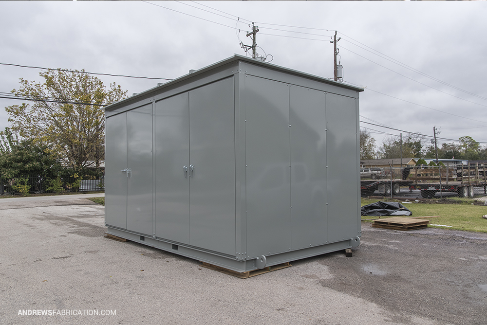 Switchgear Building Electrical House (Side View)