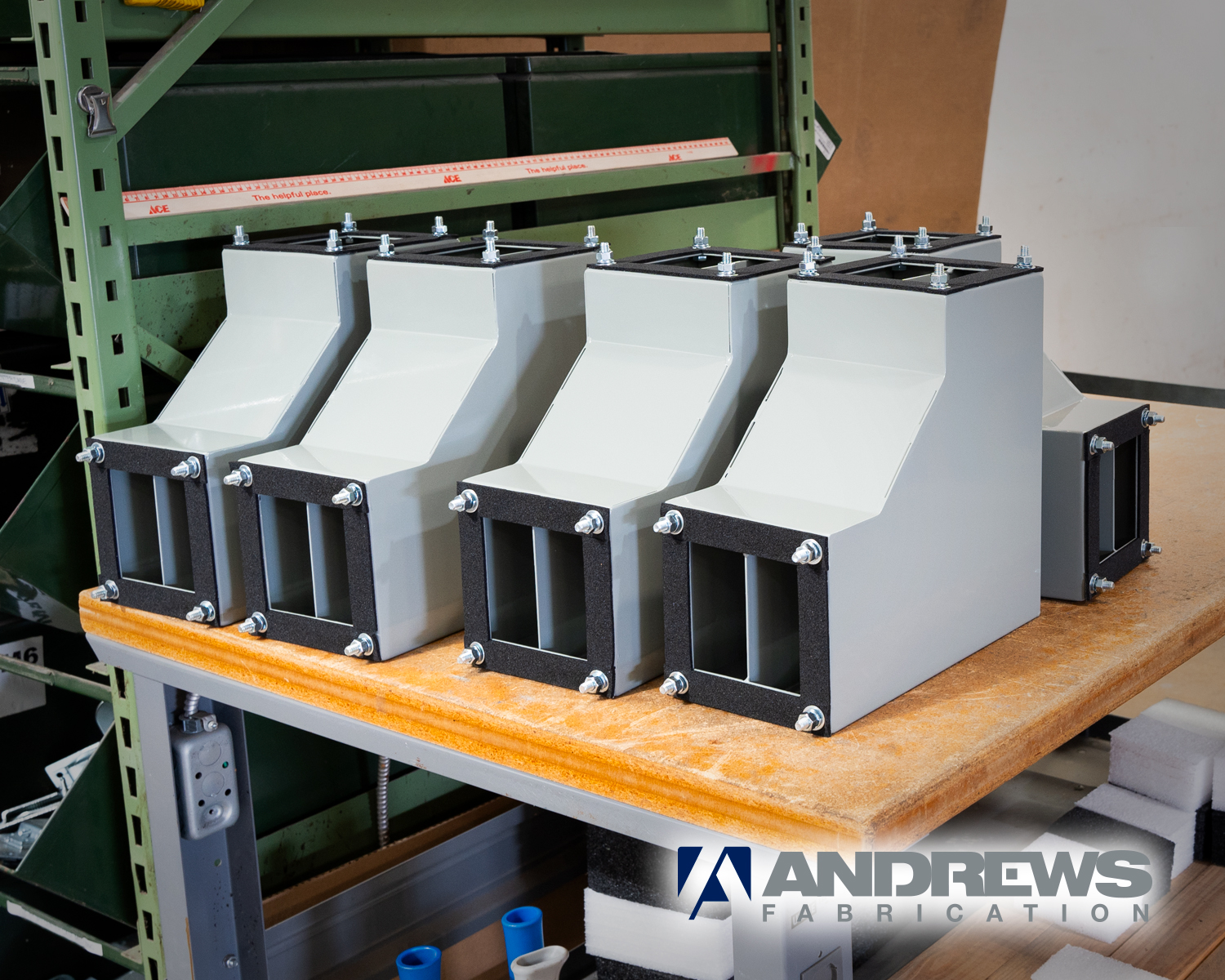 Custom Electrical Wireways - Andrews Fabrication