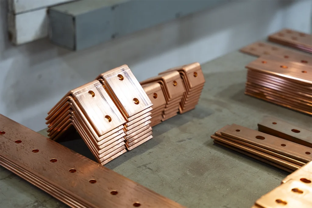 Copper Ground Bars - Andrews Fabrication