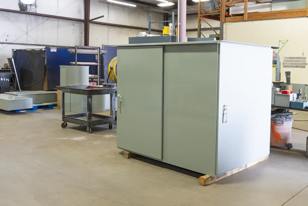 Pad-Mount Cable Tap Box - Andrews Fabrication